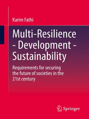 cover image of Multi-Resilience--Development--Sustainability
